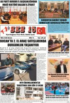 Ses 15 Gazetesi 20 Ocak 2026