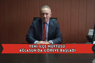 Yeni İlçe Müftüsü Ağlasun'da Göreve Başladı