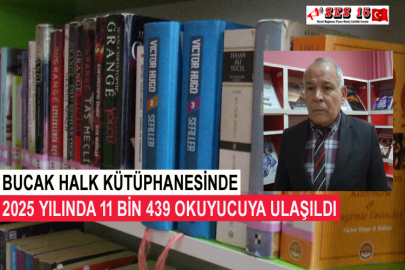 Bucak Halk Kütüphanesinde 2025 Yılında 11 Bin 439 Okuyucuya Ulaşıldı