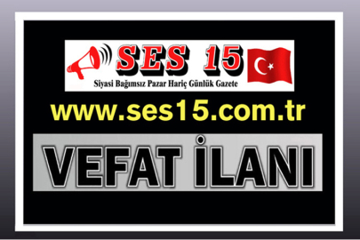 Bucak Vefat  Saniye Sak (85)