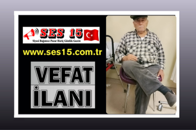 Bucak Vefat  İsmail Şenkal (Köse'nin İsmail) (82)