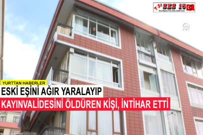 Eski Eşini Ağır Yaralayıp Kayınvalidesini Öldüren Kişi, İntihar Etti