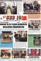 Ses 15  Gazetesi 29 Ocak 2026