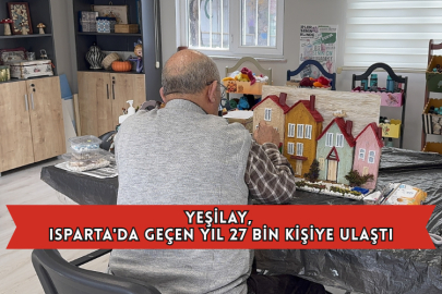 Yeşilay, Isparta'da Geçen Yıl 27 Bin Kişiye Ulaştı