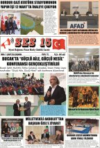 Ses 15 Gazetesi 11 Şubat 2026