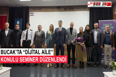 Bucak’ta “Dijital Aile” Konulu Seminer Düzenlendi
