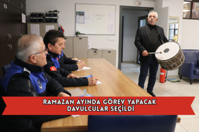 Ramazan Ayında Görev Yapacak Davulcular Seçildi