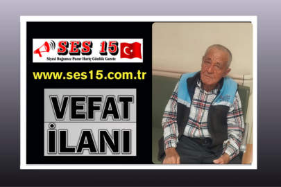 Bucak vefat Fahrettin DELEN (86)