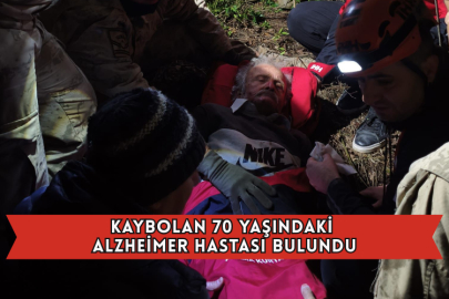 Kaybolan 70 Yaşındaki Alzheimer Hastası Bulundu
