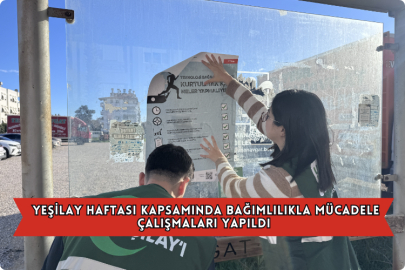 Yeşilay Haftası Kapsamında Bağımlılıkla Mücadele Çalışmaları Yapıldı