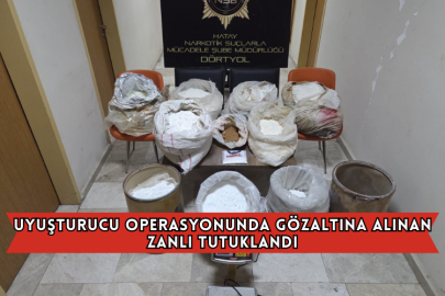 Uyuşturucu Operasyonunda Gözaltına Alınan Zanlı Tutuklandı