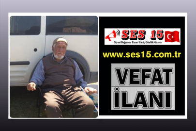 Bucak vefat  Yaşar Altıntaş (Pepe Yaşar) (89)