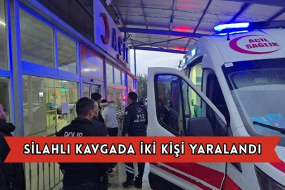Silahlı Kavgada İki Kişi Yaralandı