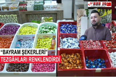“Bayram Şekerleri” Tezgâhları Renklendirdi