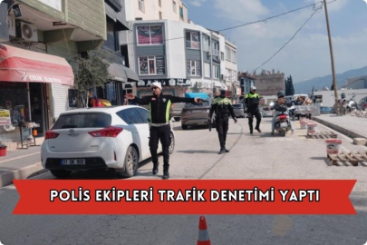 Polis Ekipleri Trafik Denetimi Yaptı