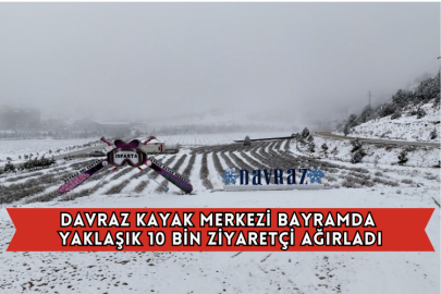 Davraz Kayak Merkezi Bayramda Yaklaşık 10 Bin Ziyaretçi Ağırladı