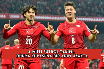 A Milli Futbol Takımı, Dünya Kupası'na Bir Adım Uzakta
