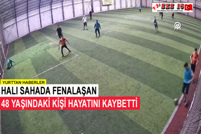 Halı Sahada Fenalaşan 48 Yaşındaki Kişi Hayatını Kaybetti