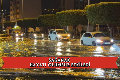 Sağanak Hayatı Olumsuz Etkiledi