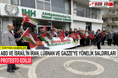 ABD Ve İsrail'in İran, Lübnan Ve Gazze'ye Yönelik Saldırıları Protesto Edildi