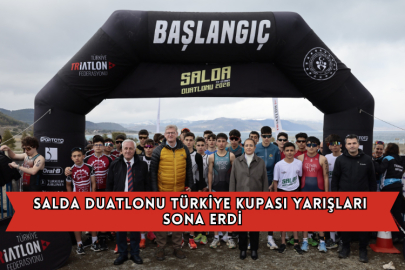 Salda Duatlonu Türkiye Kupası Yarışları Sona Erdi