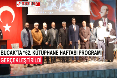 Bucak’ta “62. Kütüphane Haftası Programı Gerçekleştirildi
