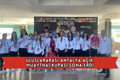 Uluslararası Antalya Açık Muaythai Kupası Sona Erdi
