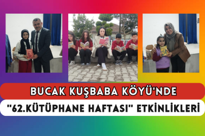 Bucak Kuşbaba Köyü'nde ''62.Kütüphane Haftası'' Etkinlikleri