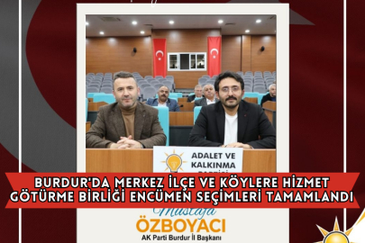 Burdur'da Merkez İlçe ve Köylere Hizmet Götürme Birliği Encümen seçimleri Tamamlandı