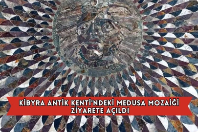 Kibyra Antik Kenti'ndeki Medusa Mozaiği Ziyarete Açıldı