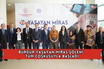 Burdur Yaşayan Miras Şöleni Tüm Coşkusuyla Başladı