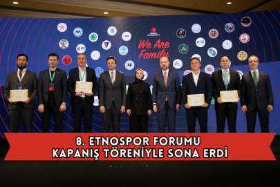 8. Etnospor Forumu Kapanış Töreniyle Sona Erdi
