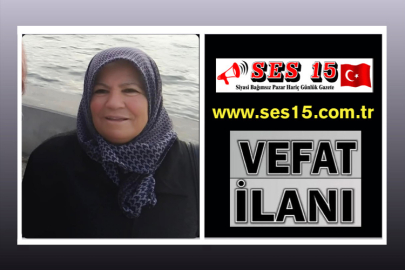 Bucak vefat Rafia BİLEN (72)