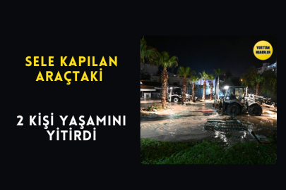 Sele Kapılan Araçtaki 2 Kişi Yaşamını Yitirdi