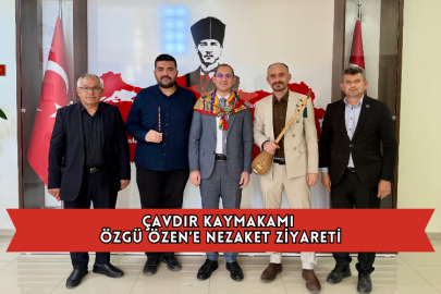 Çavdır Kaymakamı Özgü Özen’e Nezaket Ziyareti