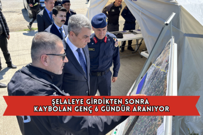 Şelaleye Girdikten Sonra Kaybolan Genç 6 Gündür Aranıyor