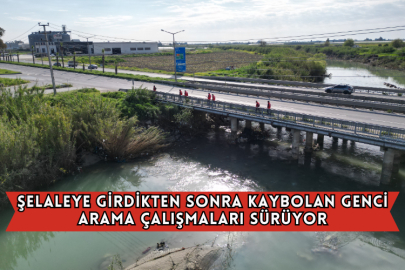 Şelaleye Girdikten Sonra Kaybolan Genci Arama Çalışmaları Sürüyor