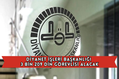 Diyanet İşleri Başkanlığı 3 Bin 209 Din Görevlisi Alacak