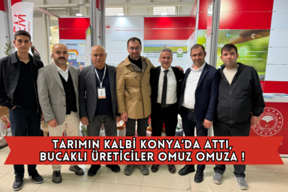 Tarımın Kalbi Konya’da Attı, Bucaklı Üreticiler Omuz Omuza !