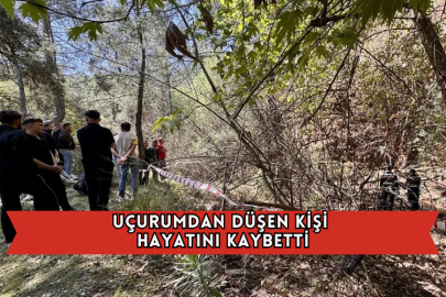 Uçurumdan Düşen Kişi Hayatını Kaybetti