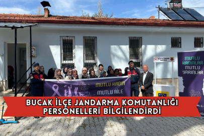 Bucak İlçe Jandarma Komutanlığı Personelleri Bilgilendirdi