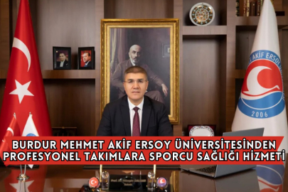 Burdur Mehmet Akif Ersoy Üniversitesinden Profesyonel Takımlara Sporcu Sağlığı Hizmeti