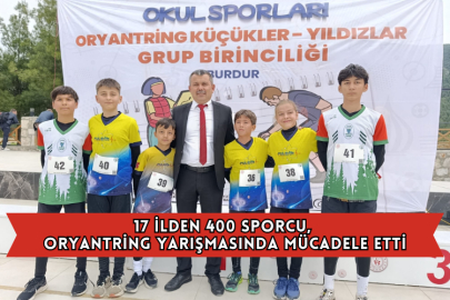 17 İlden 400 Sporcu, Oryantring Yarışmasında Mücadele Etti