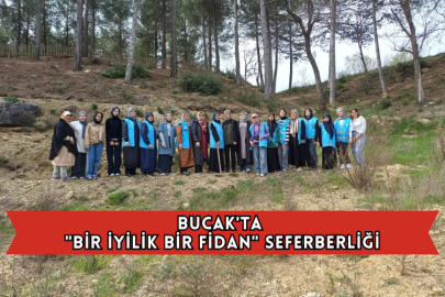 Bucak'ta "Bir İyilik Bir Fidan" Seferberliği