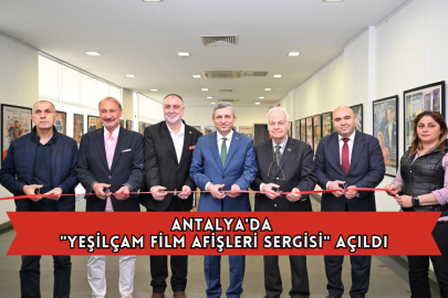 Antalya'da "Yeşilçam Film Afişleri Sergisi" Açıldı