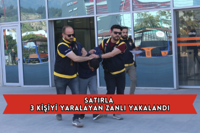 Satırla 3 Kişiyi Yaralayan Zanlı Yakalandı