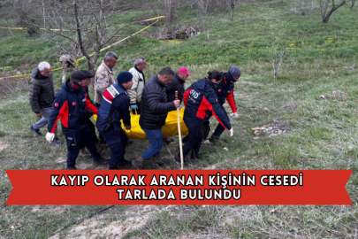Kayıp Olarak Aranan Kişinin Cesedi Tarlada Bulundu