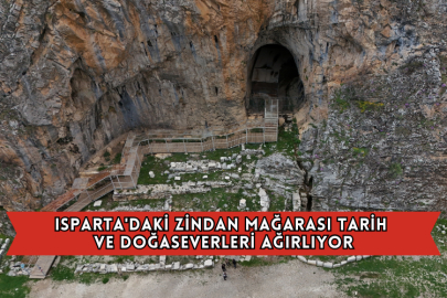 Isparta'daki Zindan Mağarası Tarih ve Doğaseverleri Ağırlıyor