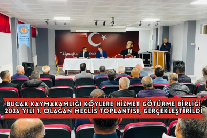 Bucak Kaymakamlığı Köylere Hizmet Götürme Birliği 2026 yılı 1. Olağan Meclis Toplantısı, Gerçekleştirildi