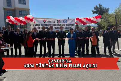 Çavdır'da 4006 TÜBİTAK Bilim Fuarı Açıldı